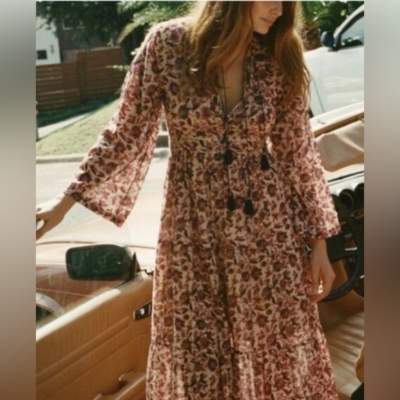 Doen Dresses & Skirts - Doen Prem Maxi Dress - Plum